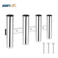 4 трубы ссылку нержавеющая сталь 316 держатель для удочки для удочек держатель-насадка на розетку для морской рыбалки коробка байдарка лодка яхта