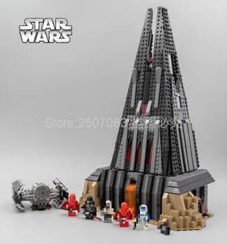 

US In Stock 05152 1060pcs Star Wars series Darth Vader's Castle Building Blocks Bricks Children Toys christmas gifts 75251