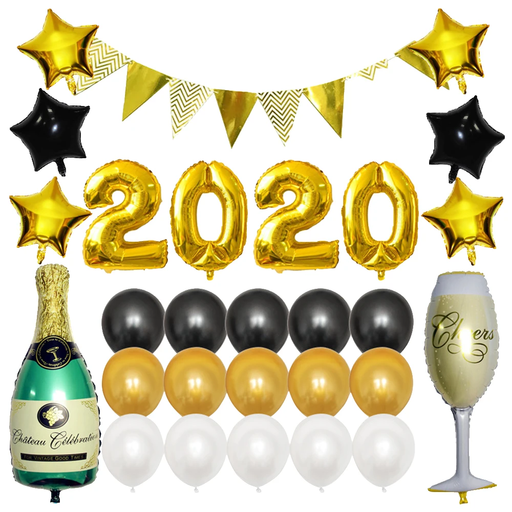 

2020 Balloon Graduation Party Decoration Aluminum Balloon Set School Graduation Ceremony Layout Decoration Balloon Wholesale