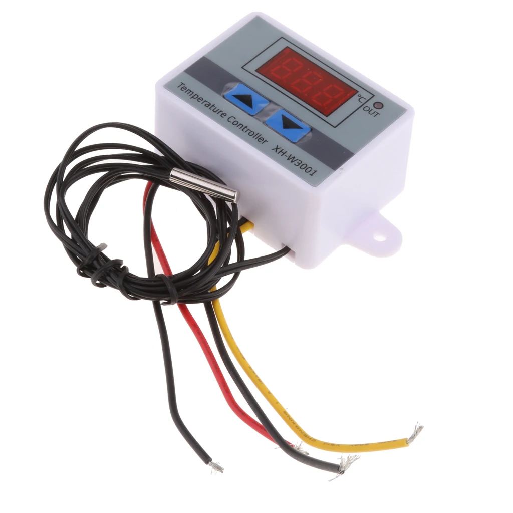 50~ 110℃ 220V 10A цифровой регулятор температуры термометр термо контроллер переключатель+ NTC 10K зонд