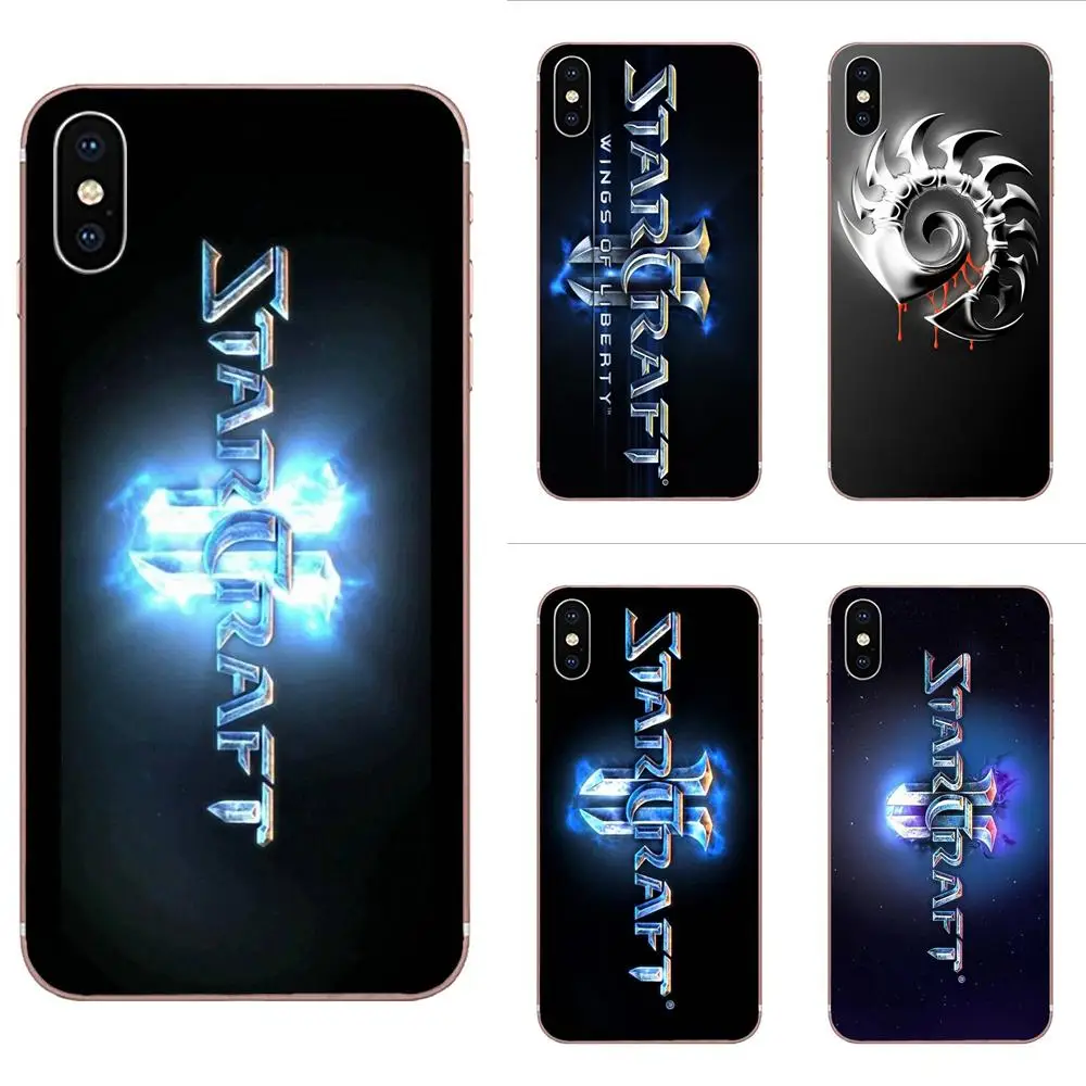 Чехол из ТПУ с логотипом Starcraft для Sony Xperia Z Z1 Z2 Z3 + Z4 Compact Z5 Plus M2 M4 XA XA1 XZ Premium |