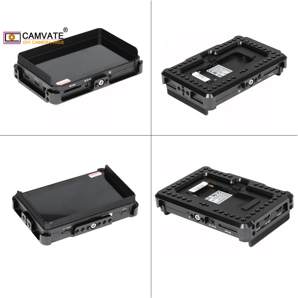 CAMVATE FeelWorld F6 Plus 5.5 4K  ī޶ ,  귡Ŷ    ĵ  L  ƿƮ    ũ HDMI