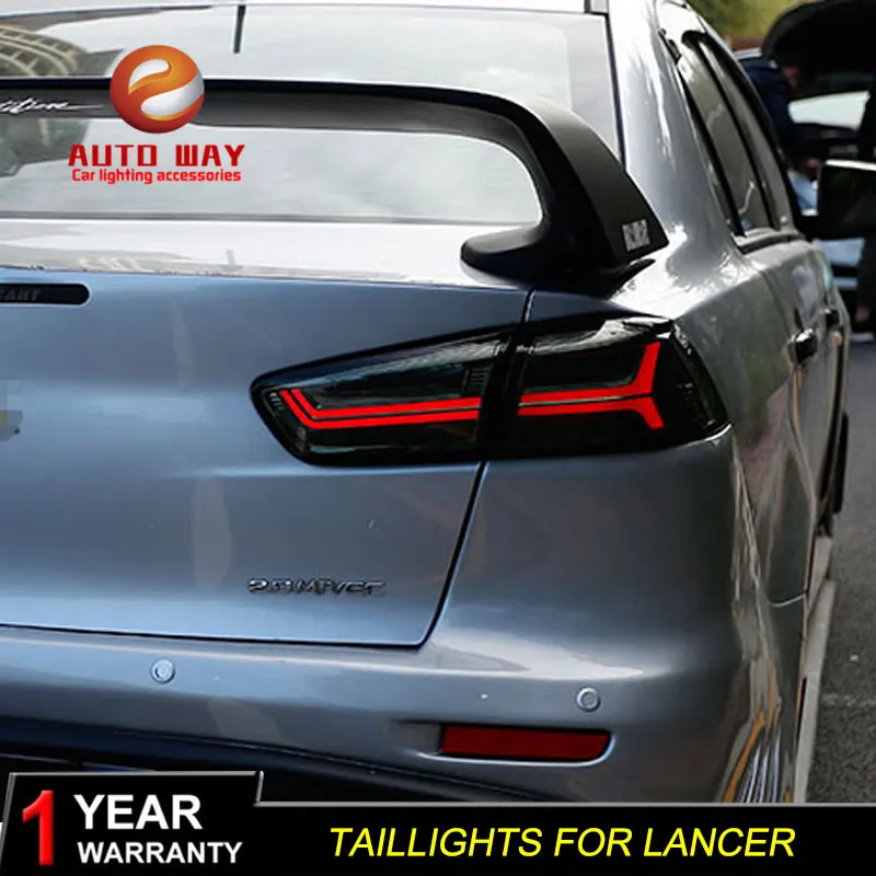 Чехол для автостайлинга Mitsubishi Lancer 2009 2016 задние фонари задний фонарь светодиодная