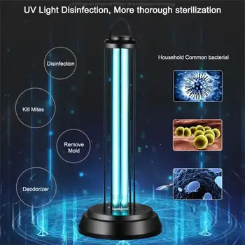 

Ozone 38W Ultraviolet Sterilizer UV lamp Quartz Germicidal Disinfection UVC CFL LED Light Bulb Bacterial Kill Mite Home lamp