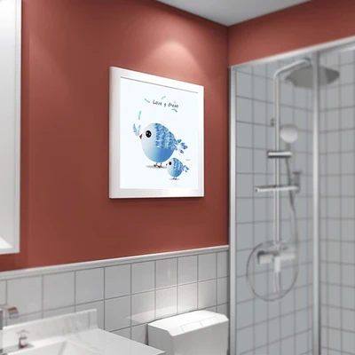 

Bathroom clothes store content ark mural shelf toilet toilet wall hung on the wall from punching folding receive