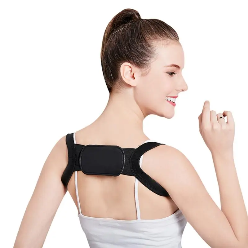 Корректор осанки для спины, регулируемый коррекционный пояс для взрослых, верхняя часть спины, бандаж для плеч, поясничный поддерживающий пояс, корсет