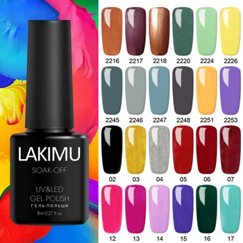 

Gel Nail Polish Macaron Color Nail For Manicure Semi Permanent Vernis top coat UV Gel Varnish Soak Off Nail Art Gel Polish Set
