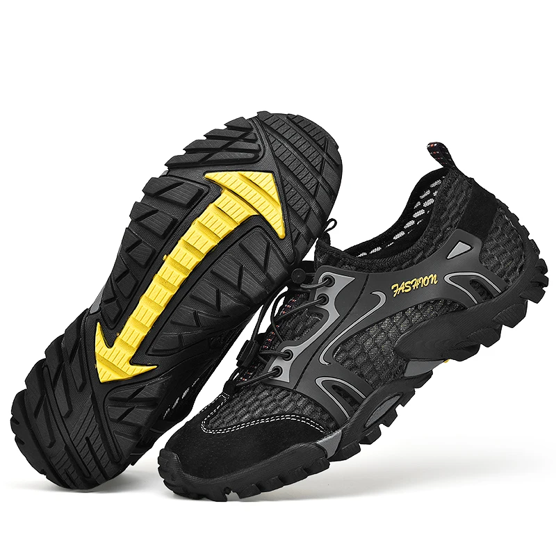 

Water Sports Shoes Barefoot Shoes Shockproof Trekking Bending Resistance Lightweight Men Hiking Shoes Outdoor Climbing Quick Dry