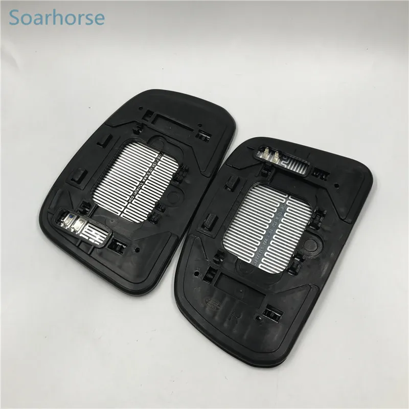 Soarhorse автомобильное боковое зеркало заднего вида стеклянная линза с подогревом