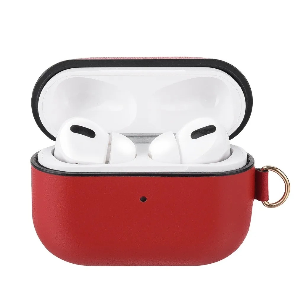 Luxury Earphone Bag For AirPods Pro Leather Protective Case Skin Cover Hot Wireless #LR3 | Электроника