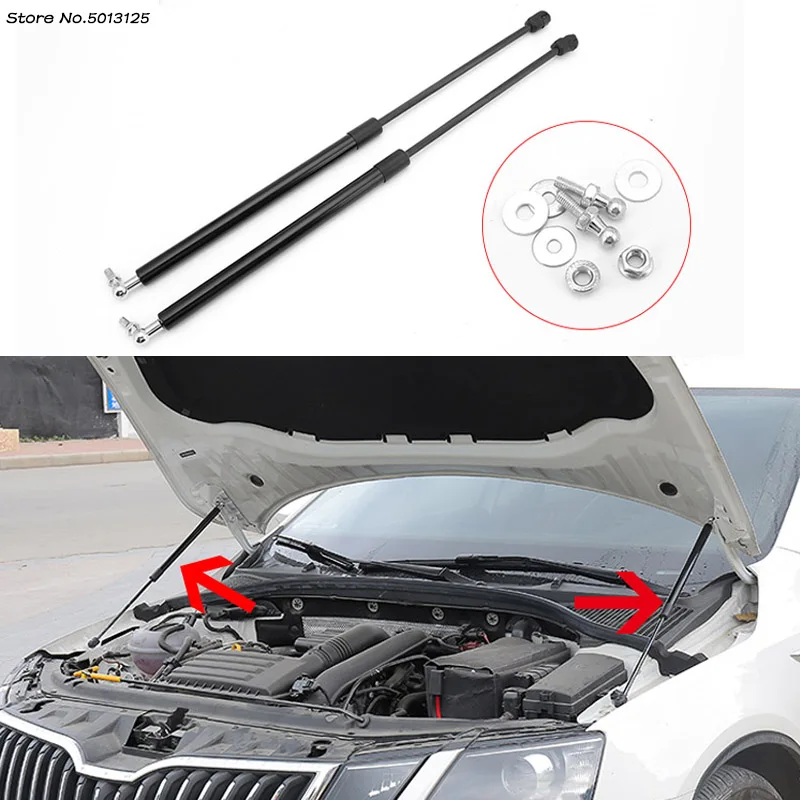

Car Front Hood Engine Cover Hydraulic Rod Strut Spring Shock Bar For Skoda Octavia A7 2015 2016 2017 2018 2019 Car Accessories