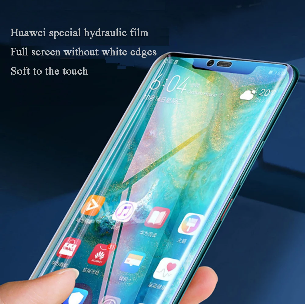 

100 pcs a lot Full Cover Soft Hydrogel Film For Huawei mate 20 /mate 20pro /mate 20RS/mate 20X /P30 pro Screen Protector