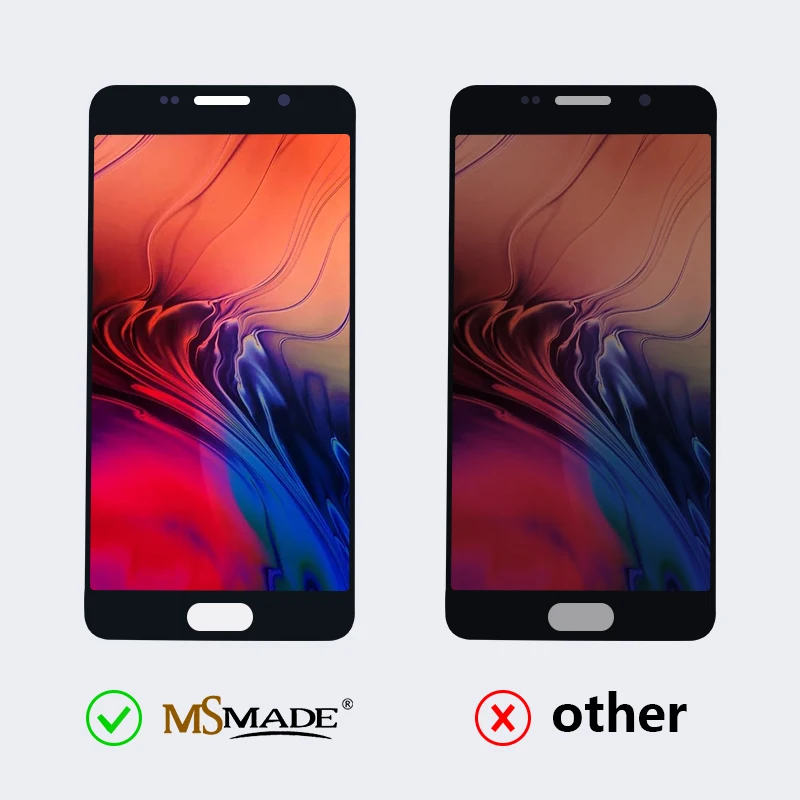 A510 lcd для samsung Galaxy A5 lcd SM A510F A510M A510FD ЖК-дисплей сенсорный экран Запасные части