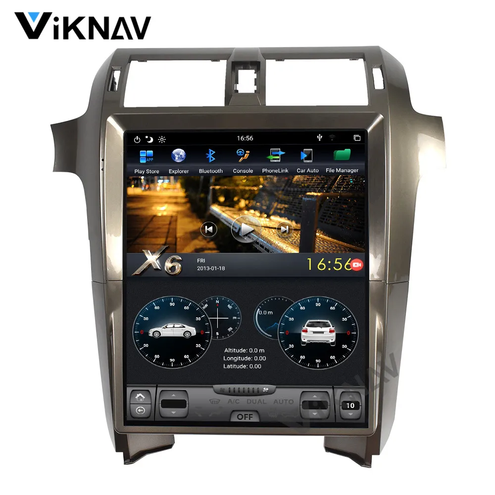 

15 inch Double din Android car radio multimedia player For LEXUS GX460 GX400 2010-2019 car stereo autoradio Tesla screen auto