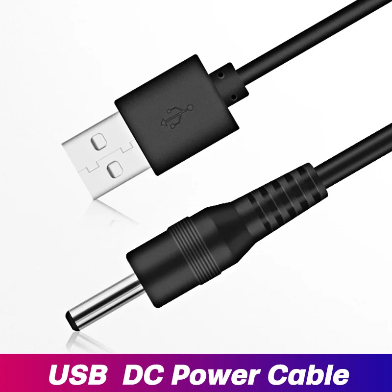 Ankndo-conector de Cable de alimentación de CC, 5,5x2,5 Mm, 3,5x1,35 Mm, Cable de extensión de Usb a Dc para Router, cargador de altavoz ► Foto 2/6