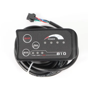 

1 set 36V Electric Bicycle LED speed Display Controller 4 pin Instrument Display Controller Universal fit for e-bike scooter