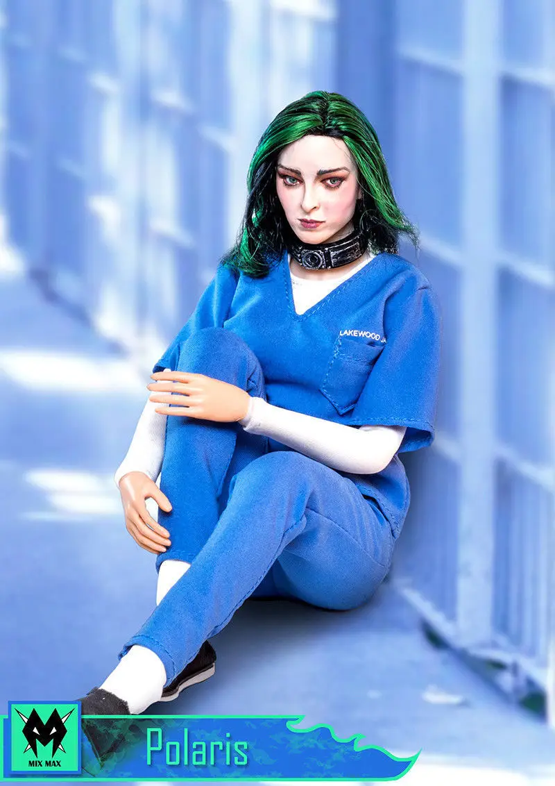 1/6 весы Emma Dumont Polaris фигурка с 2 комплектами одежды X-men Подарочный Polaris Magneto дочка женские модельные куклы