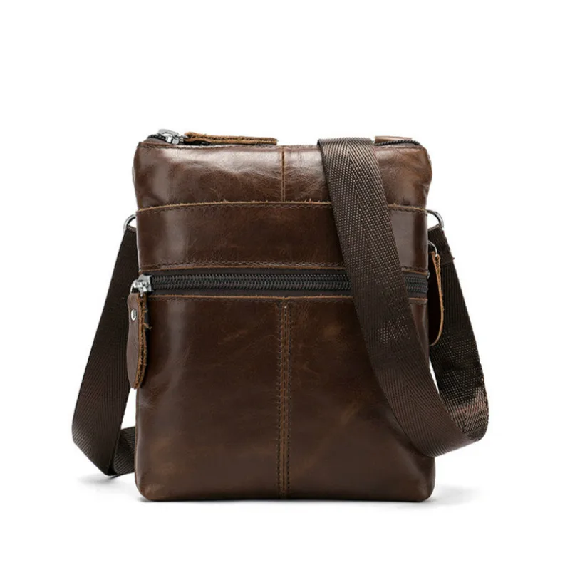 Man Leather Shoulder Bag - Stylish Bags