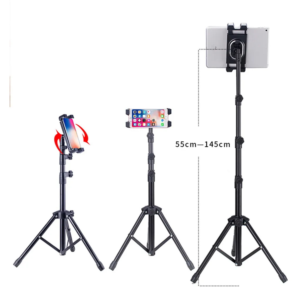 Tripé Piso Tablet Stand Telefone e Tablet Mount Suporte para Ipad Air Pro Xiaomi Lenovo Huawei Venda Universal 4.7 a 15 - Imagem 4