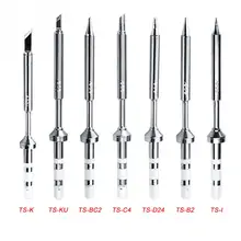 Original 1 Piece Specific Replacement Iron Tips 7 Types For Digital Mini Soldering Iron TS100 Soldering Iron Soldering Accessory