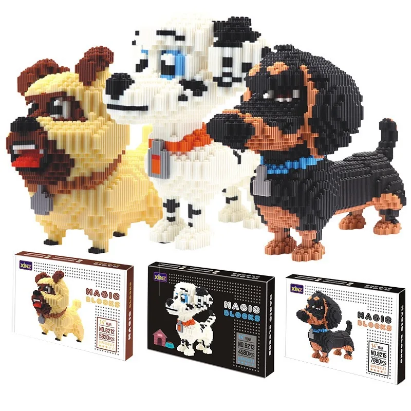 

Xinzhe in Granule Building Blocks Toy Children'S Educational Assembled Handmade DIY Doogal 8213