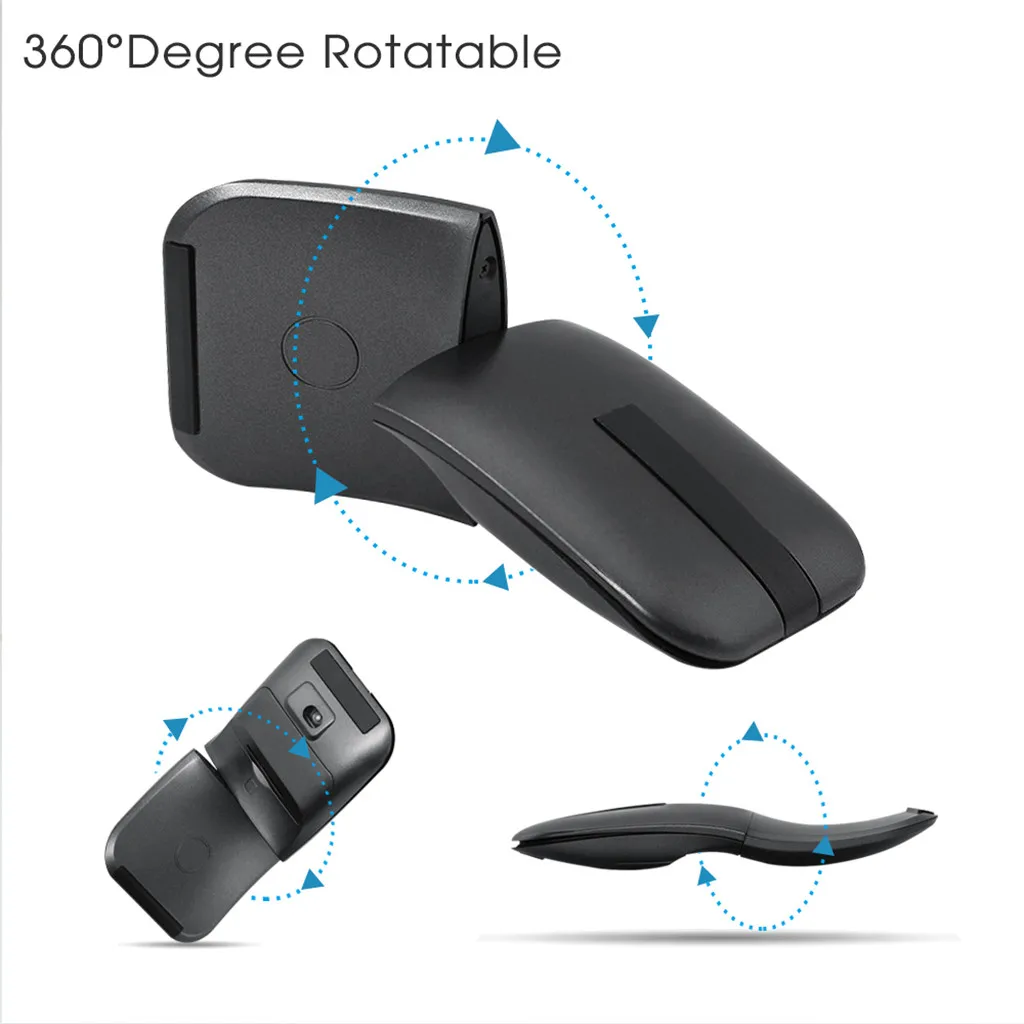 2.4GHz 1600DPI Wireless Optical Mouse w/ USB Receiver for Laptop Computer PC Office Home Wireless Mouse Mic Silent Mause 2019