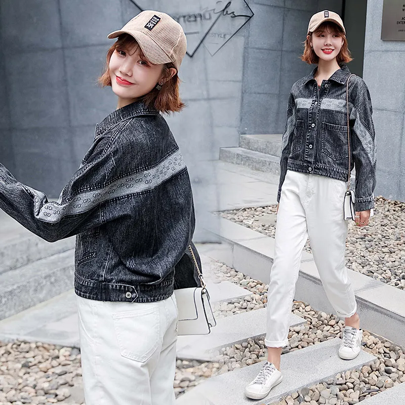

Short Jeans Coat WOMEN'S Dress Autumn WOMEN'S Short Jacket Versatile 2019 New Hot Selling WOMEN'S Jacket