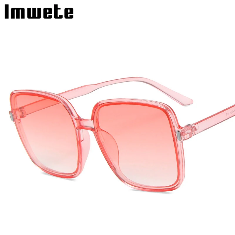 Imwete Oversized Sunglasses Women Luxury Designer Vintage Square Sun Glasses Classic Eyewear for Lady UV400 Big Frame big sunglasses for women Sunglasses