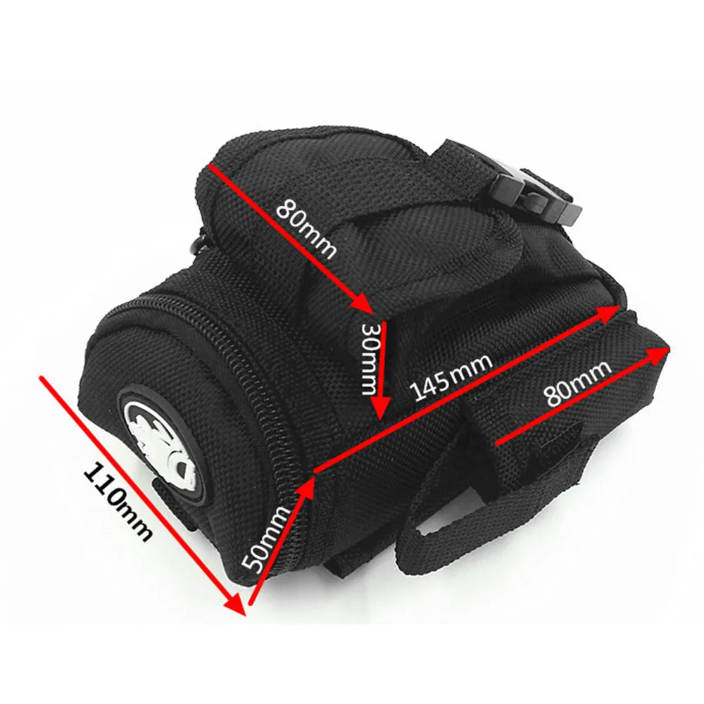 BOLE Small Tool Waist Bag, Mobile Phone Bag, Small Multi-Meter Waist Bag 1680D Oxford Cloth Thick Exquisite Tool Bag