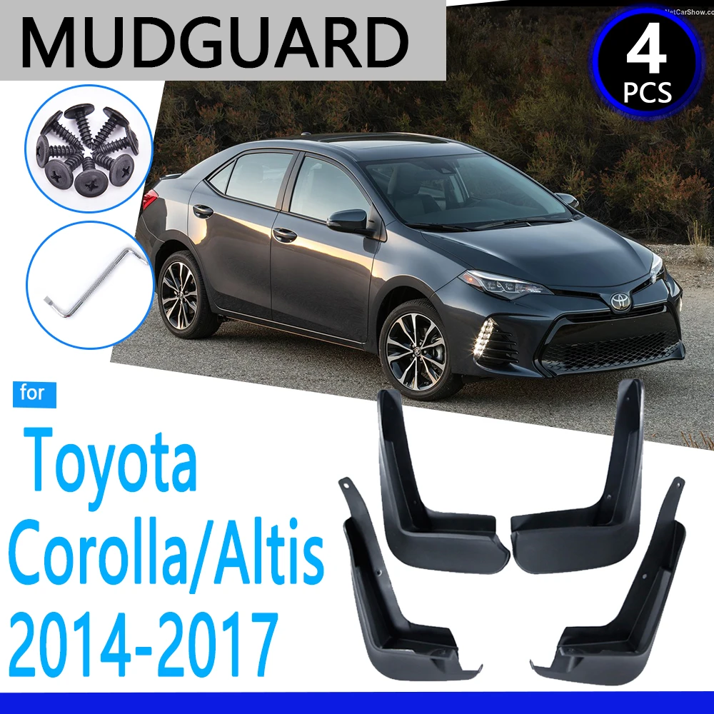 Guardabarros para Toyota E170 2014 2015 2016 2017, accesorios de coche, guardabarros, piezas repuesto|Guardabarros| - AliExpress