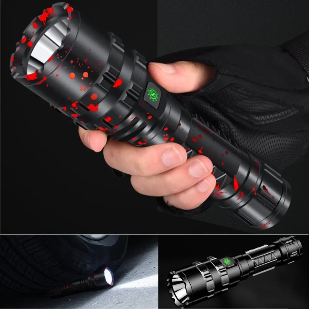 Alonefire G200 80000LM мощный XHP50.2 тактический светодиодный фонарик Xlamp водонепроницаемый фонарь ультра яркий фонарь кемпинг