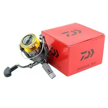 Daiwa CROSSFIRE металлическая катушка спиннинговые рыболовные катушки 3BB превосходное колесо для пресной морской/пресноводной рыбалки