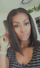 Peluca con malla Frontal de pelo lacio sintético Zesen 13*4 pelucas de Color degradado y Color verde peluca Frontal de encaje para mujer