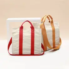 Сумка женская новая стильная Холщовая Сумка художественная и художественная сумка на одно плечо для женщин универсальная сумка тканевая сумка