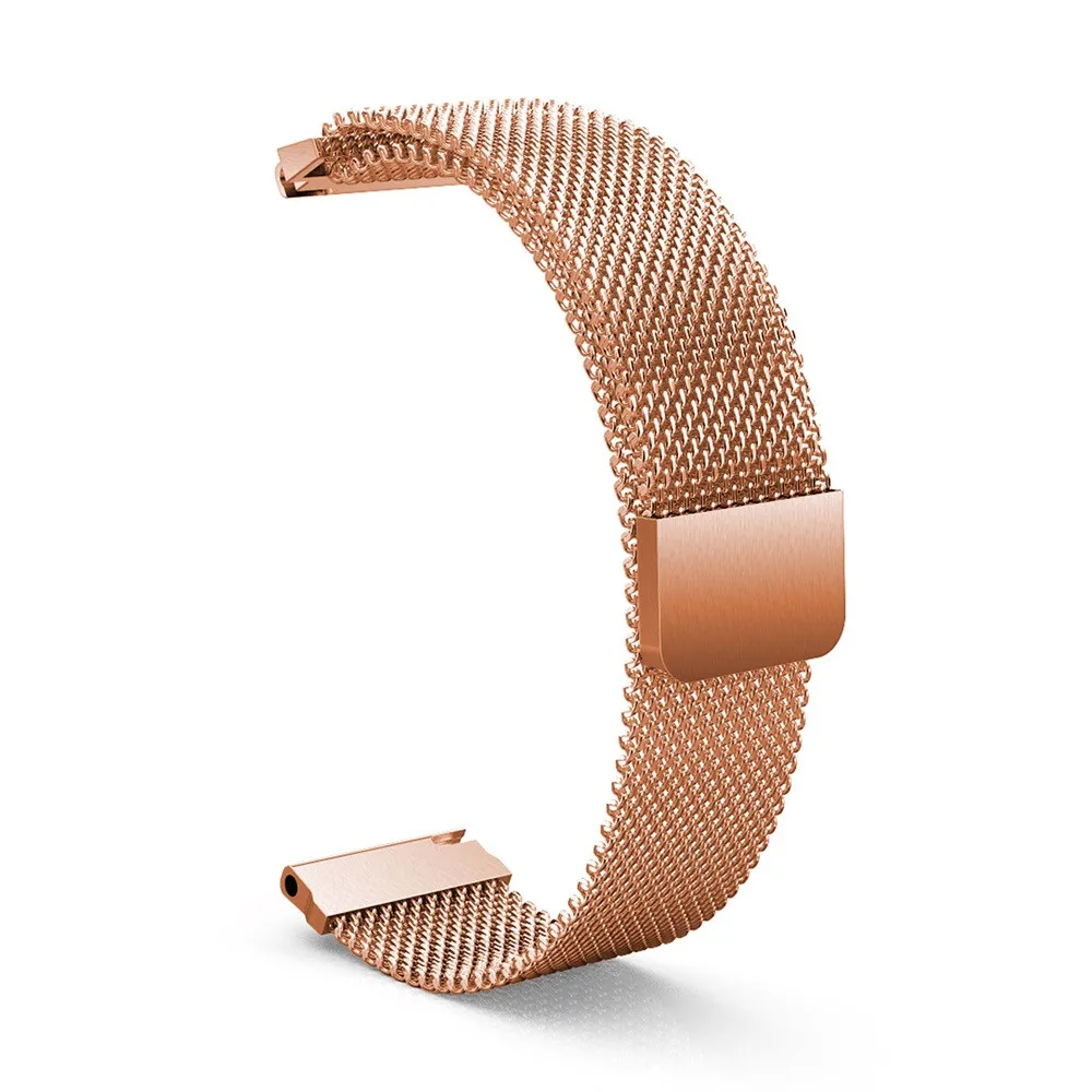 Для часы Garmin vivosmart HR+ Миланская Магнитная Петля из нержавеющей стали Нержавеющая сталь Смотреть Band умные часы с ремнем долговечные аксессуары#810