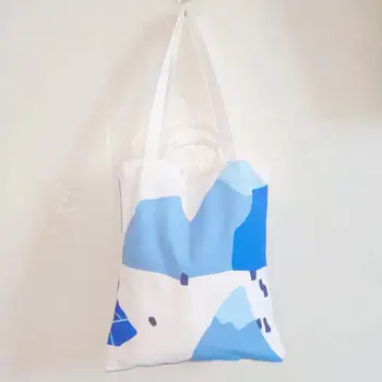 

Cotton hasp wowen shopping bag canvsa tote cotton handle bag with inner pocket
