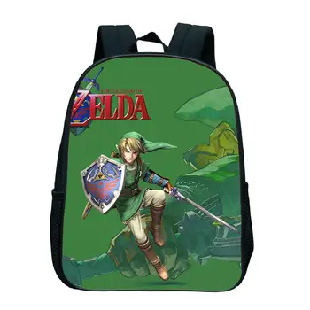 

Hot Game The Legend of Zelda Bag Kindergarten School Backpack Popular Pattern School Bags Daily Backpack for Teens Kids