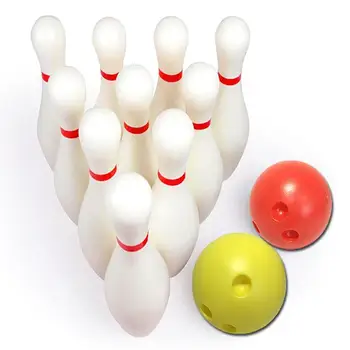 

12 Pieces/set Bowling Kids Toy Boys And Girls Outdoor Indoor Sports Game Set Learning Toys Gifts Indoor Parent-child Interaction