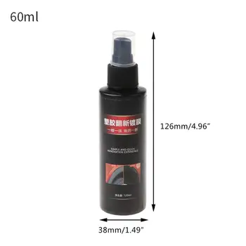 

60ml Car Plastic Parts Retreading Agent Instrument Panel Wax Reducing Agent
