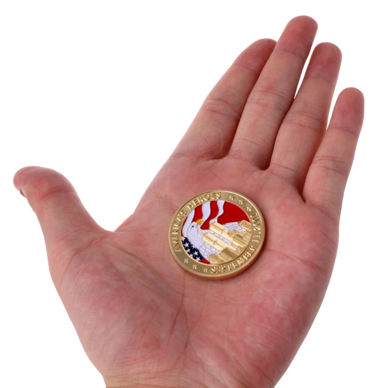 Drop Ship America's Heroes September 11 2011 Commemorative Challenge Coin Collection Gift