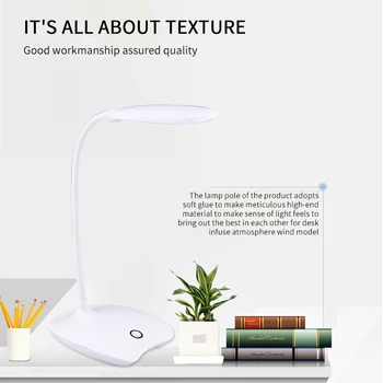 

3 Modes Adjustable LED Desk Lamps Desk Reading Light LED Table Lamp Night Lamp For Study Room Bedroom Living Room Decoration