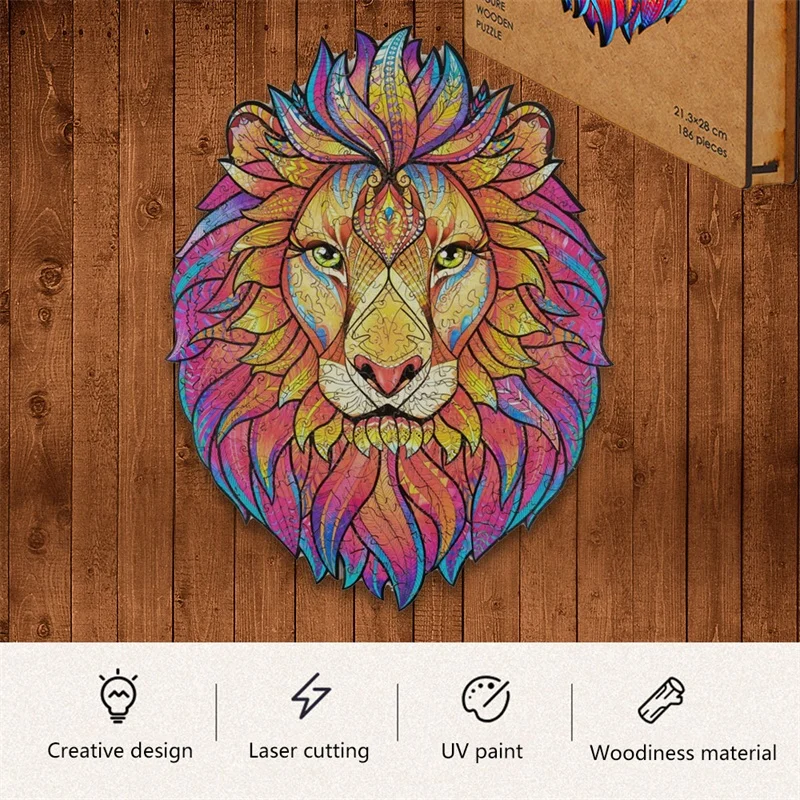A3 Wooden Diy Jigsaw Puzzle Mysterious 