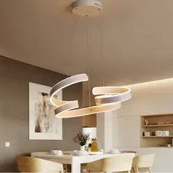 Современный светодиодный подвесной светильник для кухни, столовой, гостиной, подвесной светильник, подвесной светильник белого цвета