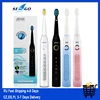 Seago SG-507, cepillo de dientes eléctrico sónico, temporizador para adultos, cepillo eléctrico recargable por USB, cepillos de dientes con cabezal de cepillo de 3 reemplazo para pc ► Foto 1/6