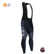 Зимний комбинезон, велосипедные штаны для мужчин, термо флис, длинные шорты, профессиональная команда, для бега, mtb, горный велосипед, колготки, спортивные, велосипедные брюки