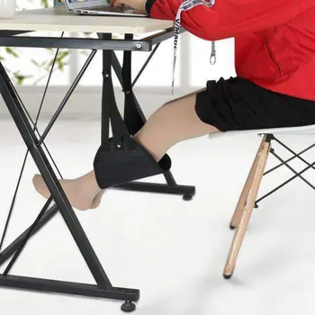 

Portable Prevent Swelling Footrest Hammock Hanging Long Travel Office Leg Airplane Adjustable Flight Gift Home Memory Foam