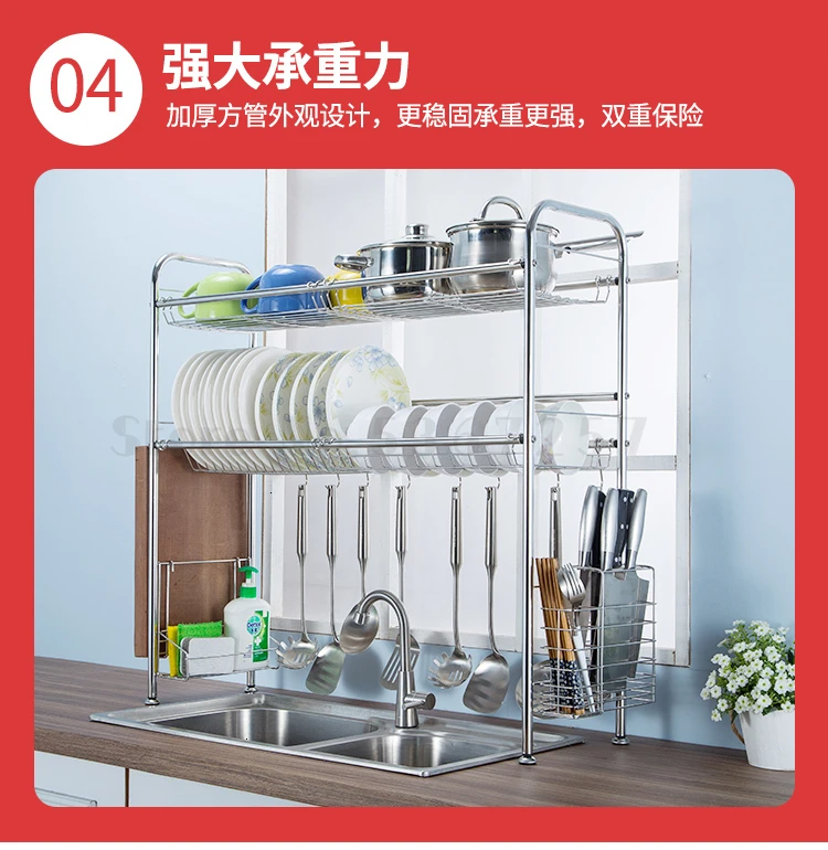 304 нержавеющая сталь Слив, кухонная полка раковина Sinksink блюдо слив cocina organizador дешево