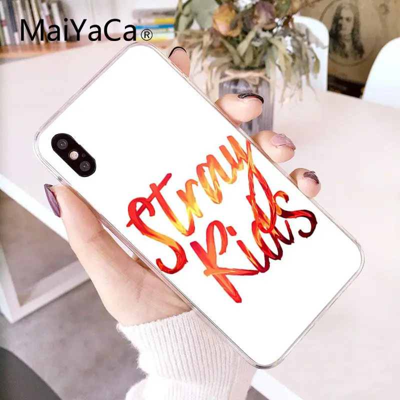 MaiYaCa Stray Kids новое поступление чехол для телефона iPhone 8 7 6 6S Plus 5 5S SE XR X XS MAX 10 Coque Shell