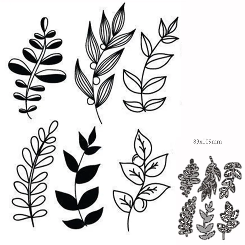 Metal Cutting Dies Cut Mold Leaf Decoration Scrapbook Paper Craft Knife