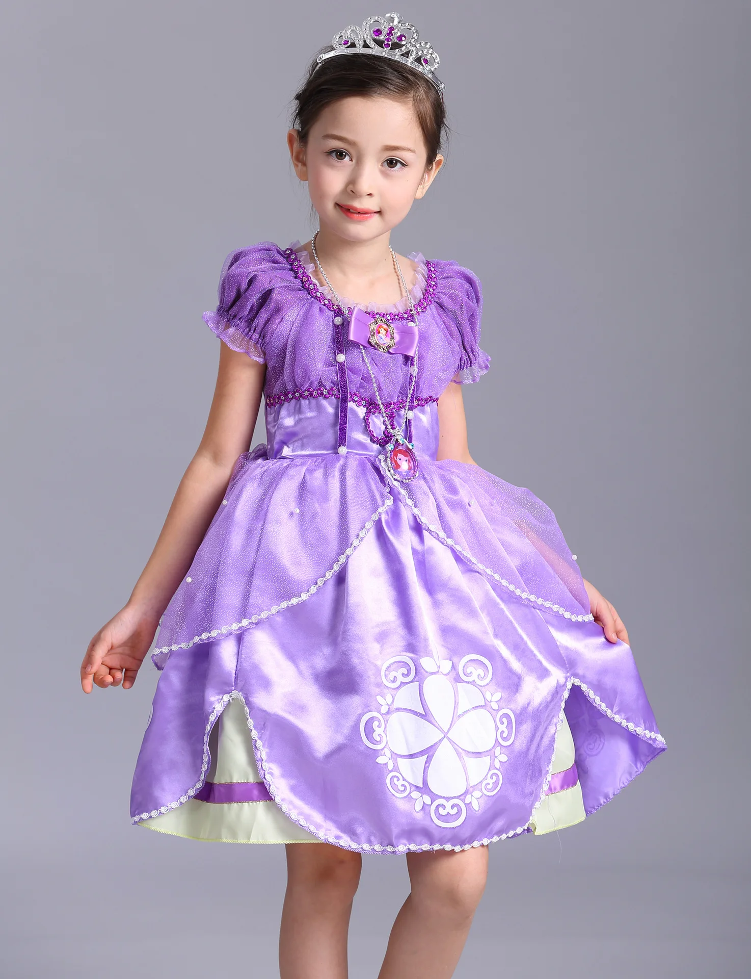 Платье Эльзы для девочек; новые костюмы Снежной Королевы для детей; платья для костюмированной вечеринки; комплект аксессуаров для волос принцессы; детская одежда для девочек
